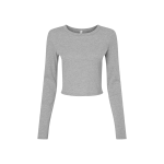 Bella + Canvas Ladies' Micro Ribbed Long Sleeve Baby T-Shirt